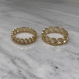 Golden Chain Linked Rings